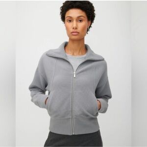 Kit and Ace Light Gray Bomber Jacket -new